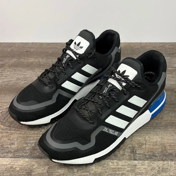 Adidas Originals ZX 750 HD 'Black Grey' FW4019 Size 11.5